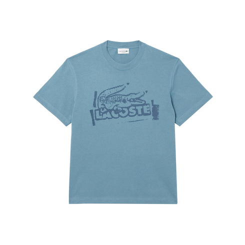 Lacoste T-shirt T-shirt Uomo con maxi stampa stencil 3 P25 - LACOSTETH0284 - CUN - 3 - Francavilla Moda